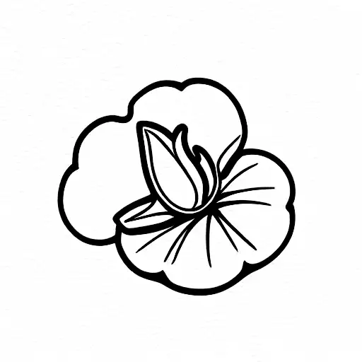 Gardenia And Four Leaf Clover