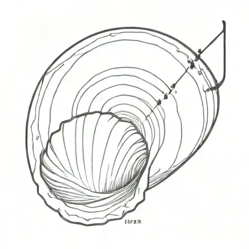 Seashell With Music Coming Out