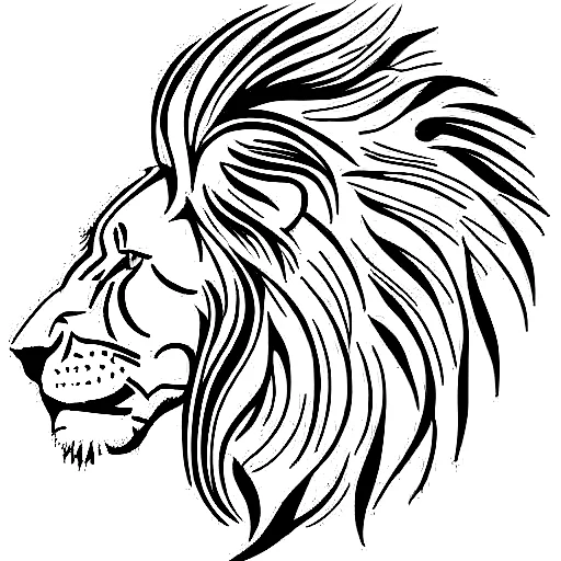 Lion Side Profile