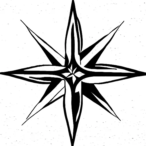 Compass Rose Arabic
