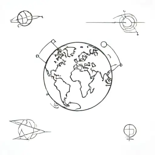 Planet Earth Globe Symbolizing