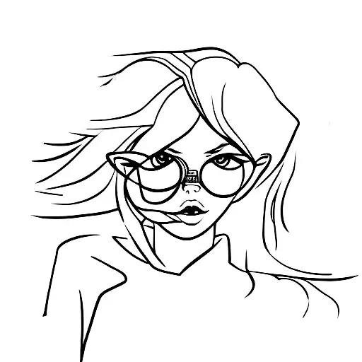 A Girl Drowing But Having The Strength To Overcome