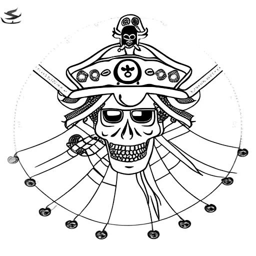 Pirate Dreadlocks Jewels Freedom Reggae