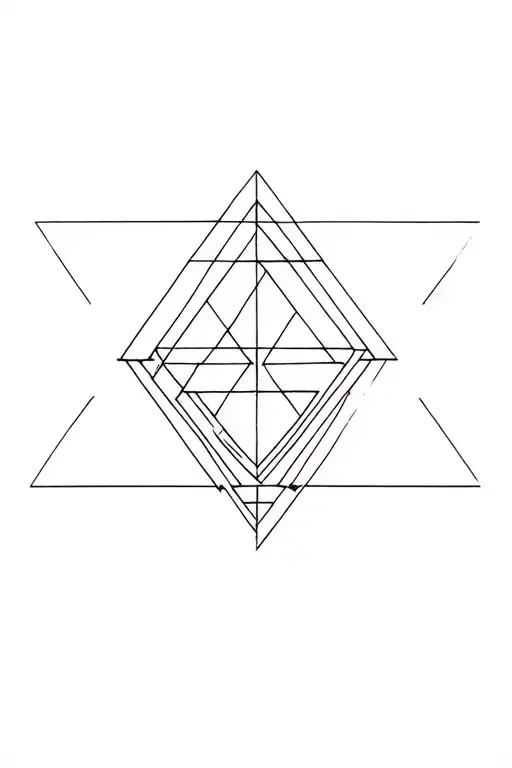 Triangular Geometric Mandala