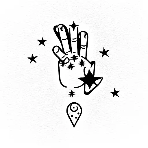 Ghetto Star Hand