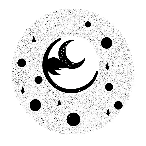 Enchanted Moon Sparkly