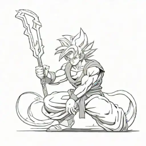 Dragon Ball Z Full Body Charging