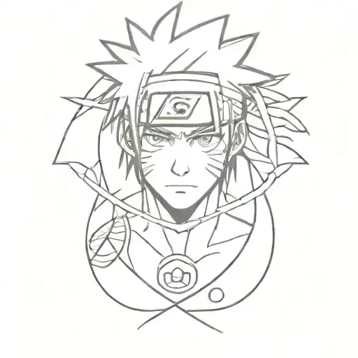 Naruto Text Sasuke Curse Mark