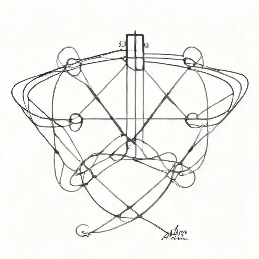 Guitar Strings Intertwined