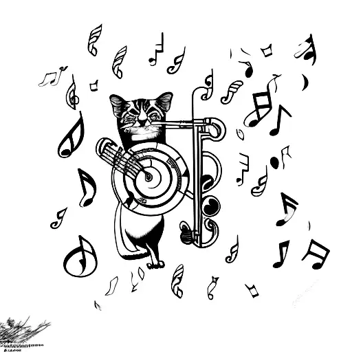 Animals With Music Instruments