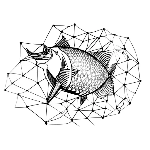 Blue Marlin Skeleton