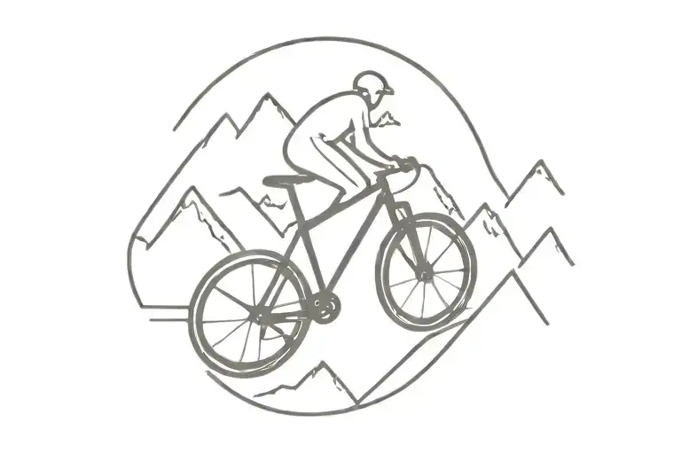 Mountain Bike Silhouette
