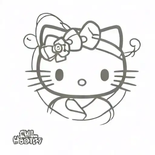 Evil Hello Kitty