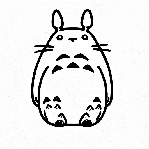 Totoro Fine Line