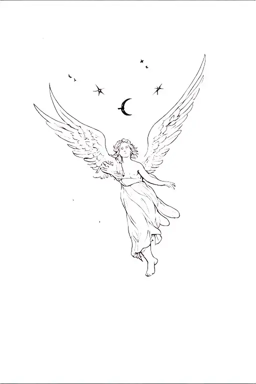 Angel Falling From Heaven