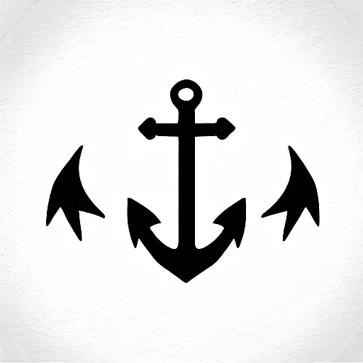 Anchor With Olive Branch