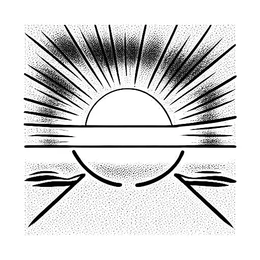 Sunrise Over The Water