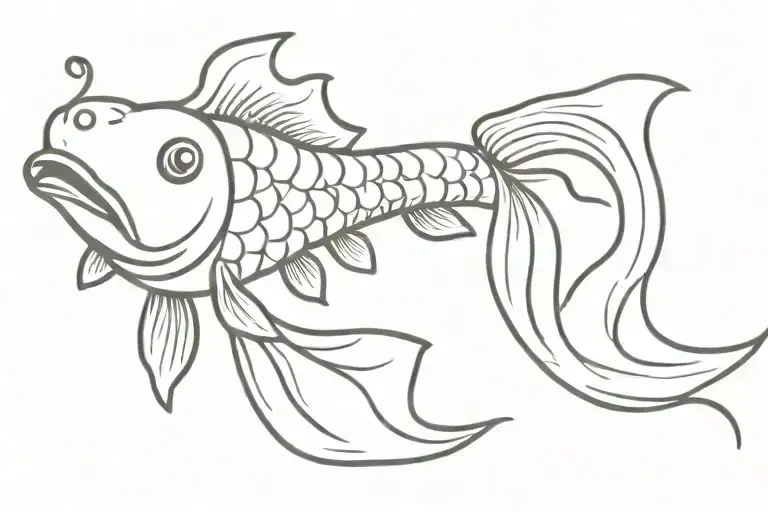 Funny Looking Koi Fish