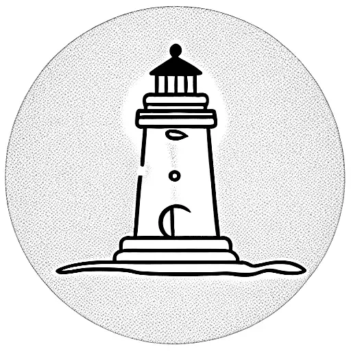 Lighthouse In Diamond Shape