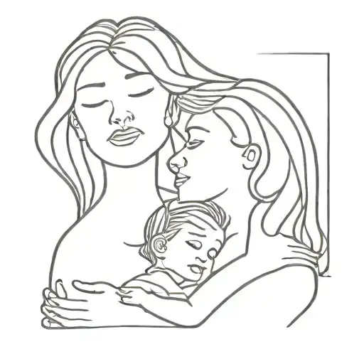 Mother Father Daughter