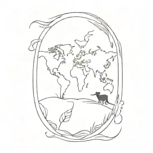 Our World And The Little Cats That Wander Over It