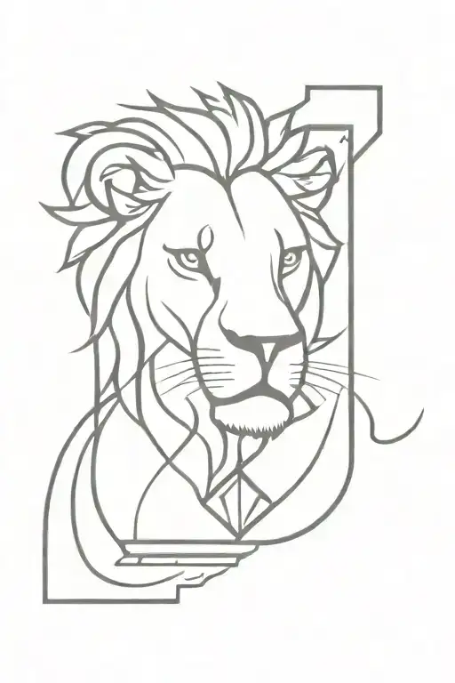 Hourglass Lion