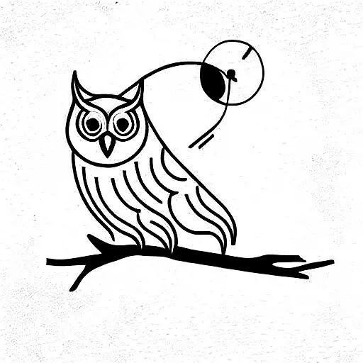 Owl And Tree North Style