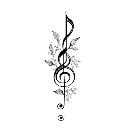 Family Of Three Music Floral
