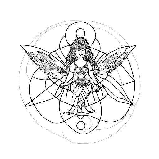 Sacred Geometry Fairy