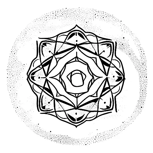 Dad Minimal With Mandala