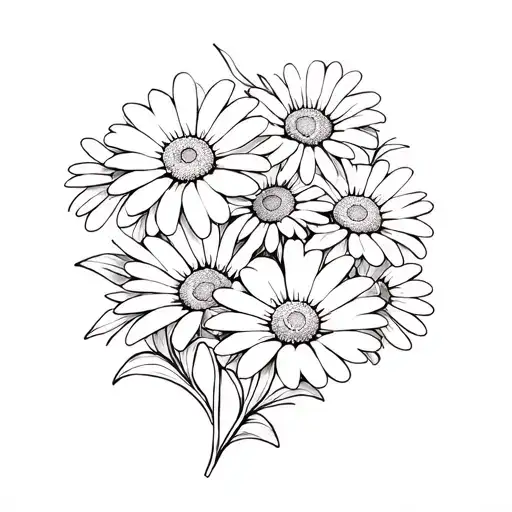 Daisy Flowers Surrounding