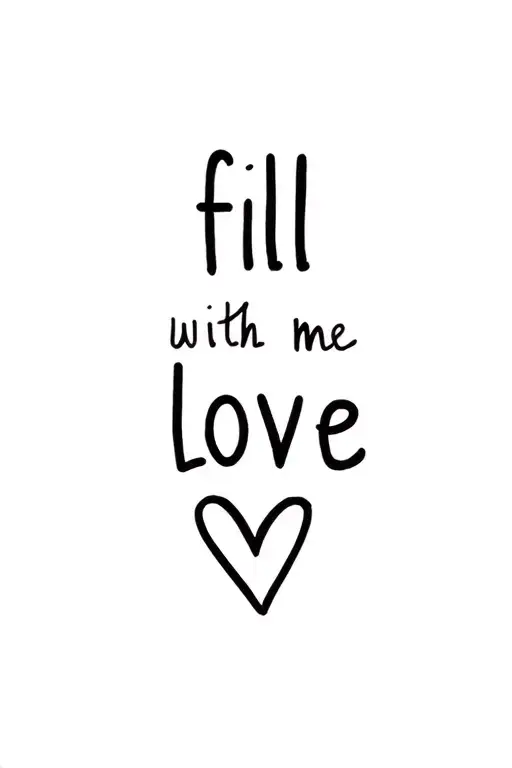 Fill Me With Love