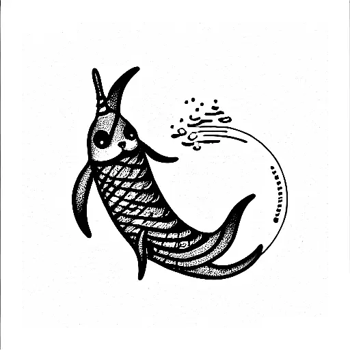 Komi Inspired Sea Animal