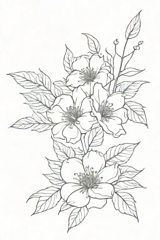 Birth Flower Bouquet