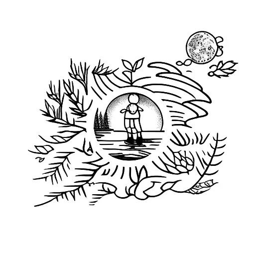 Family With Nature Elements