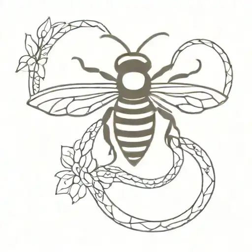 Bee And Snake