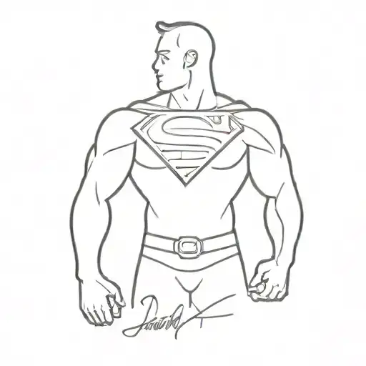 Father Super Hero Dad