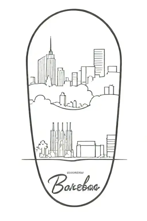 Barcelona Skyline