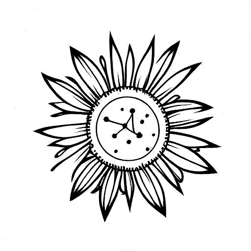 Orion Constellation Moon And Daisies