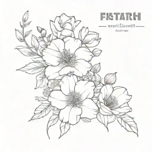 Birth Flower Bouquet