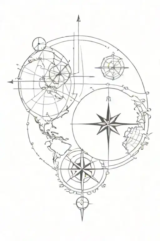 Globe And Compass