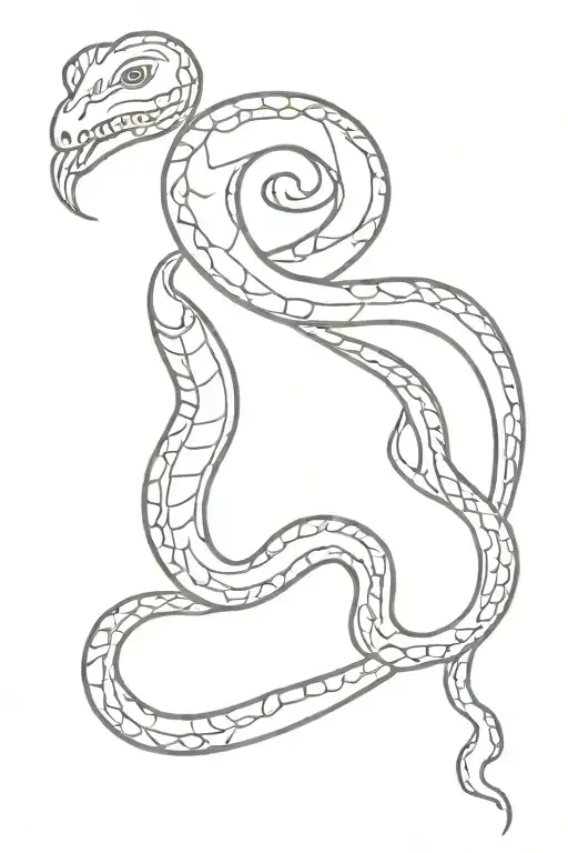 Spine With Cobra Snake Full Back