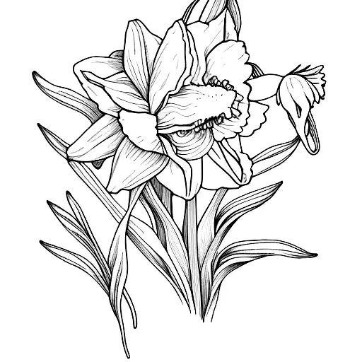 Daffodil With Sagittarius