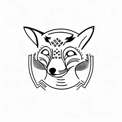Korean Fox Symbol