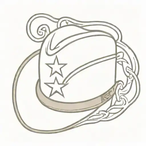 Cowboy Hat With Tennessee Tristar