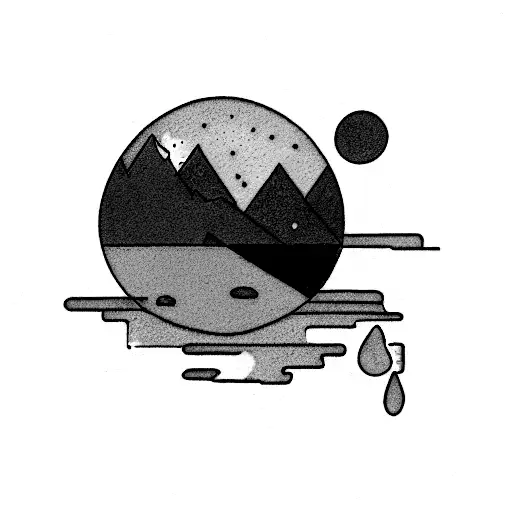 Steven Universe's Lapis Lazuli With Water Around