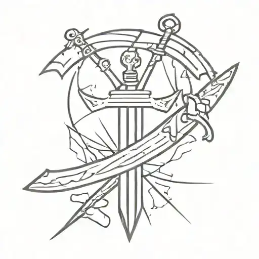 Shattered Pirate Sword