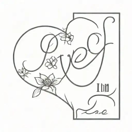 Inscription Love In Tatar