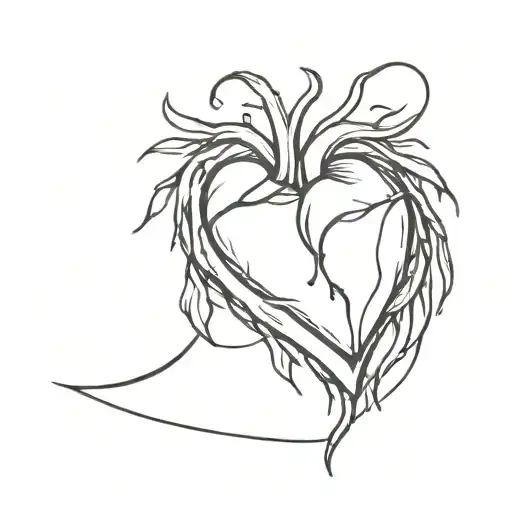 Elder Emo In Heart Shape