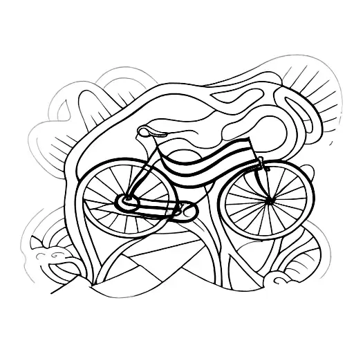 Fibonacci Bicycle Forest